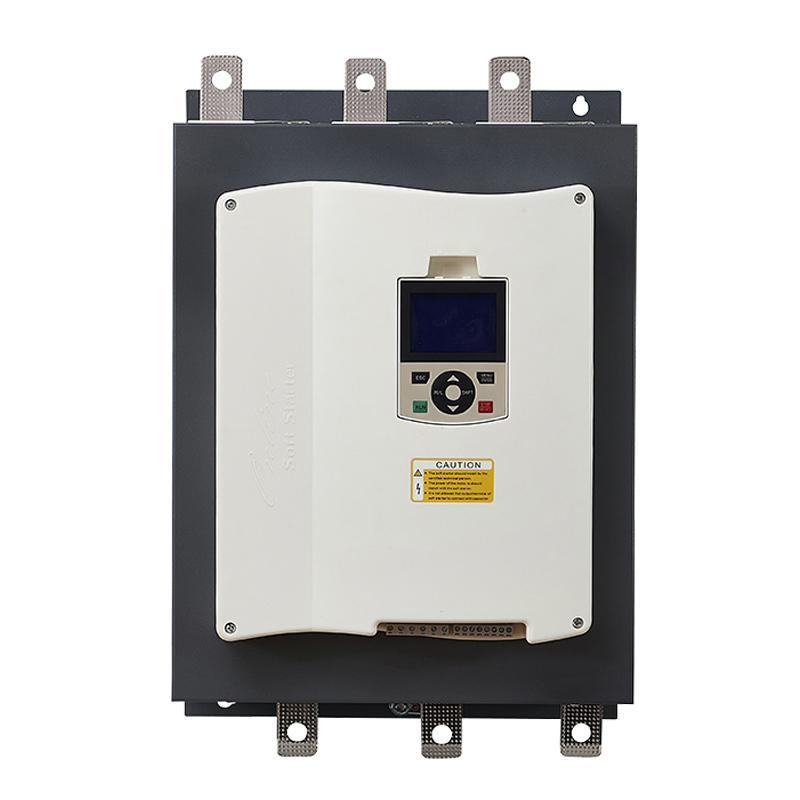 Standard China Dibina dalam Pintasan 132KW Pemula Lembut Tiga Fasa Pemula Lembut untuk Pemampat Udara